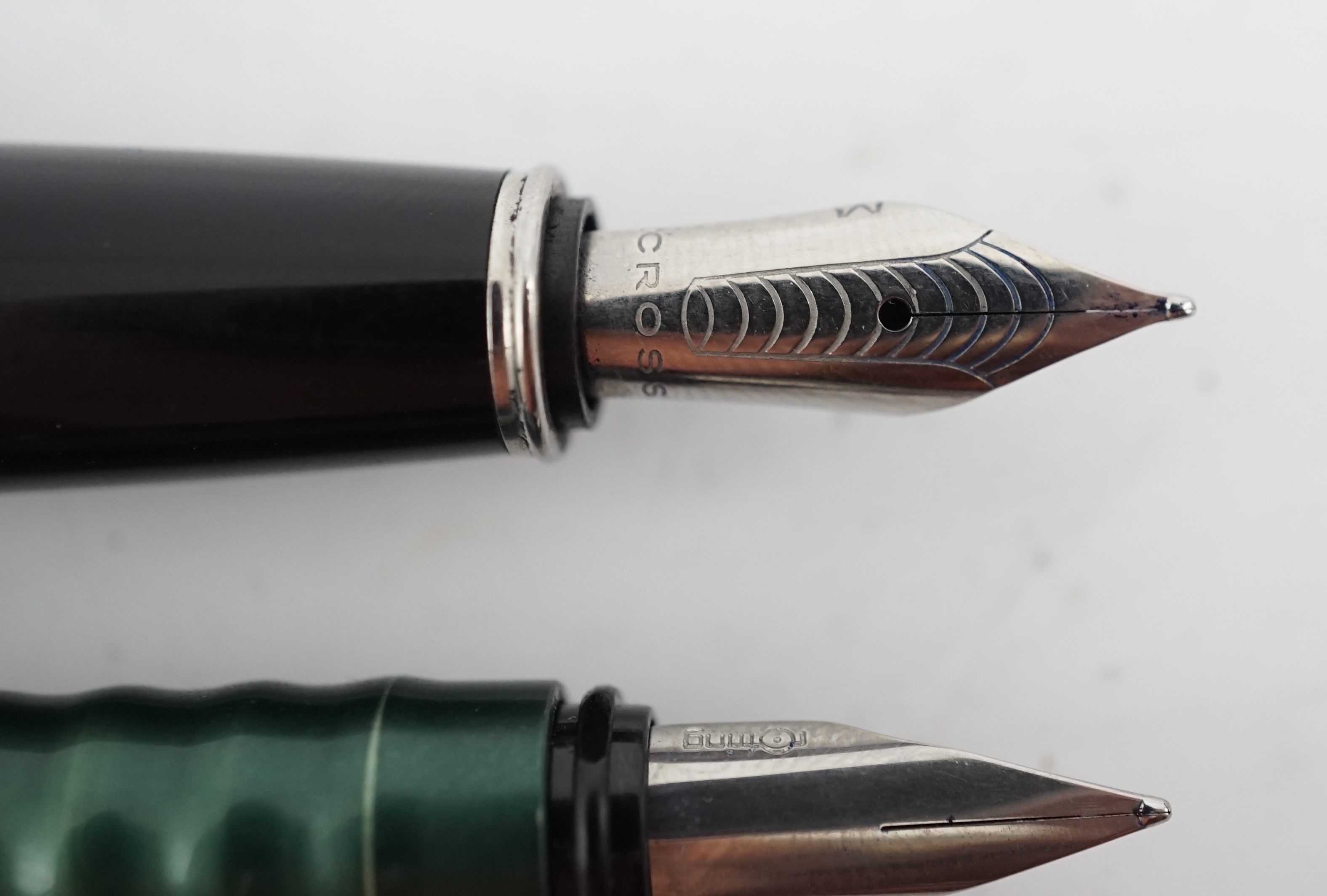 A Cross fountain pen plus two other pens (3)